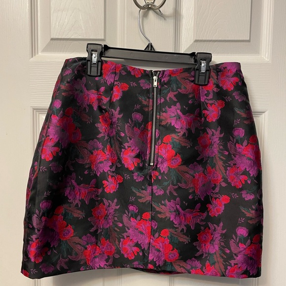 Medium Lulus garden delights black floral jacquard mini set - Picture 6 of 13